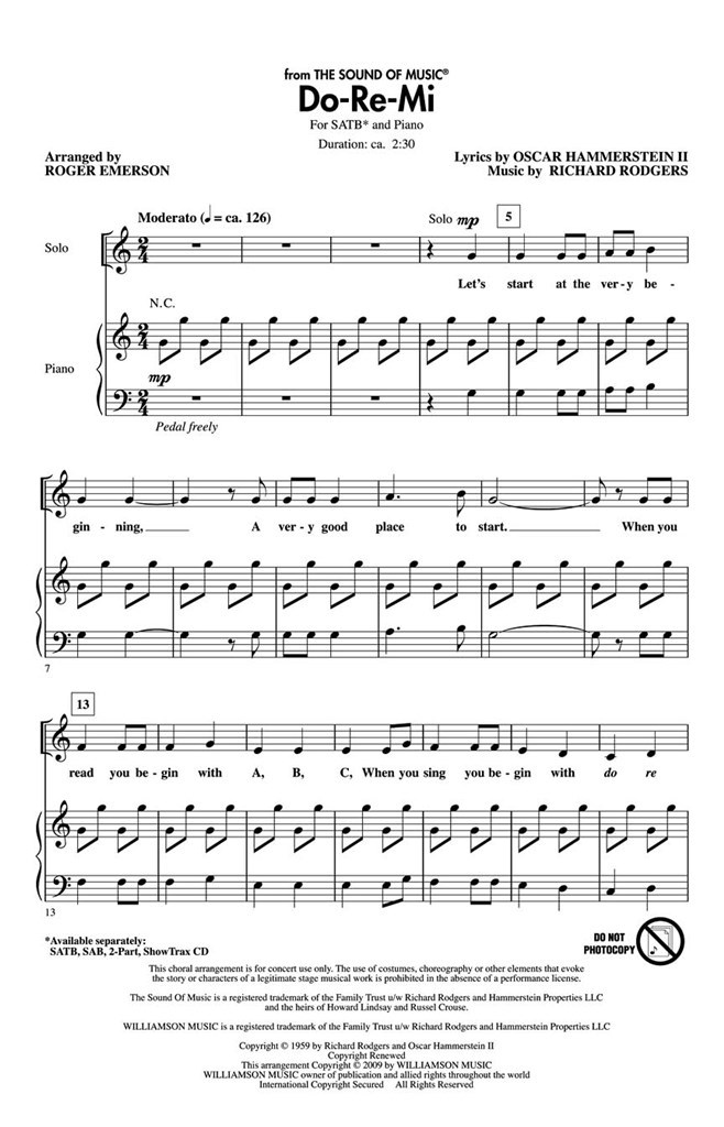 Do-re-mi (Sound of Music)